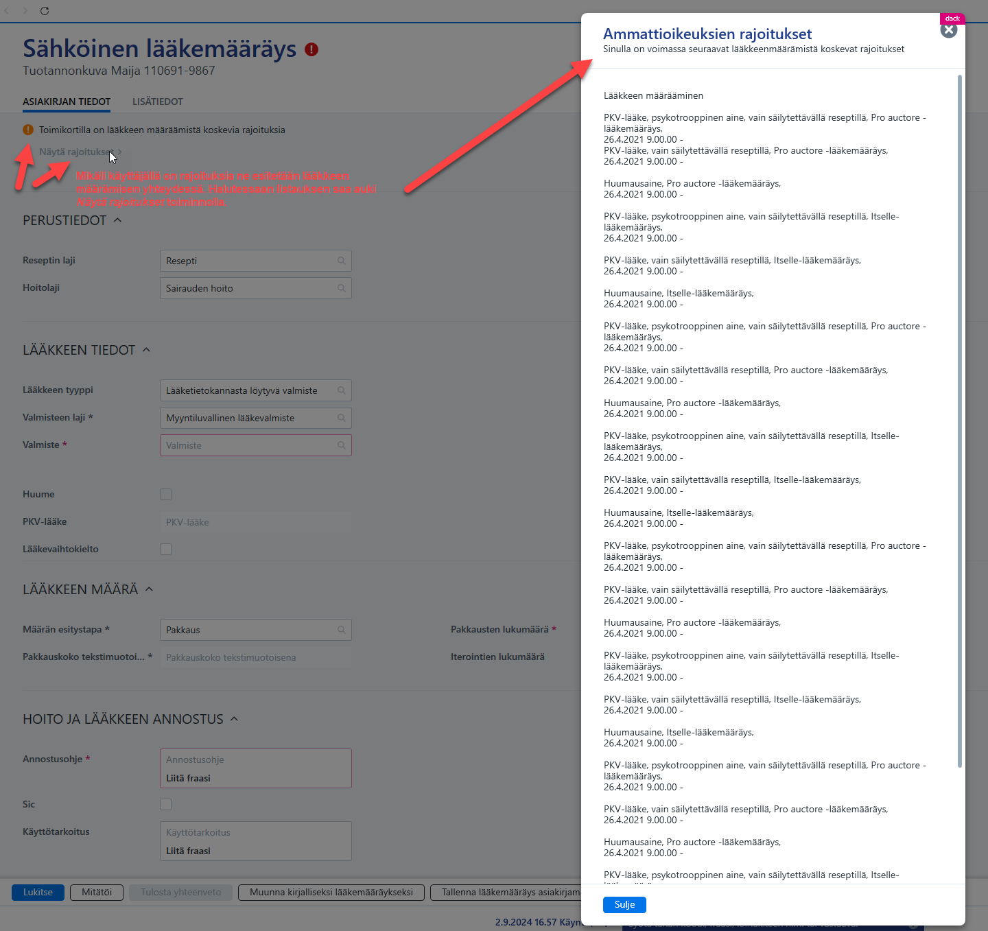 Rajoitustietojen esittäminen lääkemääräyksellä.png
